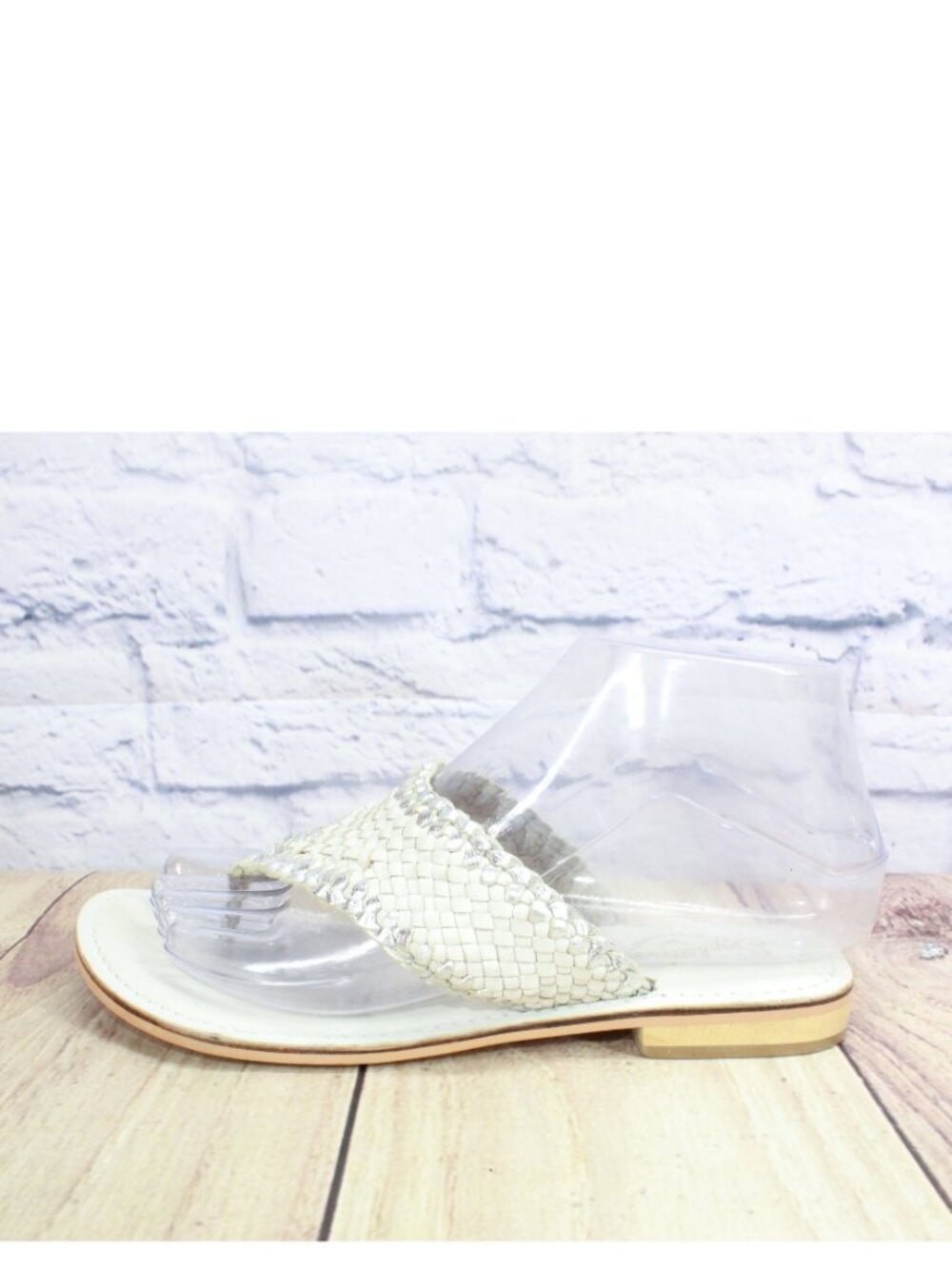Seychelles Weekender Cream Braided Thong Sandals Boho Festival Size 6